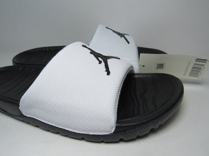 SANDALIAS JORDAN BREAK WHITE BLACK EN CAJA