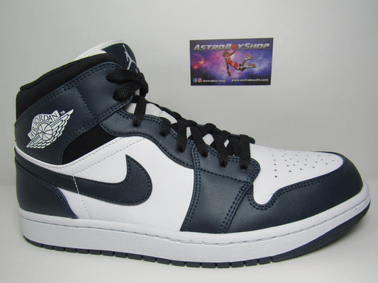 JORDAN 1 MID ARMORY NAVY (AZUL MARINO) EN CAJA