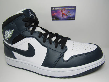 JORDAN 1 MID ARMORY NAVY AZUL MARINO EN CAJA