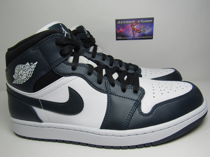 JORDAN 1 MID ARMORY NAVY AZUL MARINO EN CAJA
