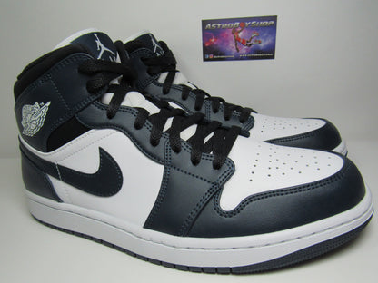 JORDAN 1 MID ARMORY NAVY AZUL MARINO EN CAJA