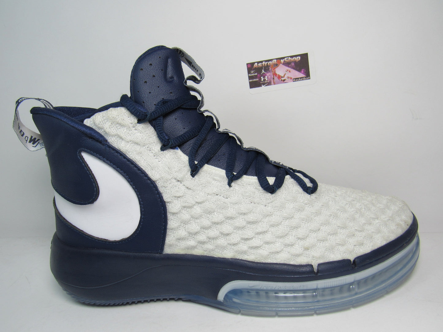 NIKE ALPHADUNK WHITE NAVY EN CAJA