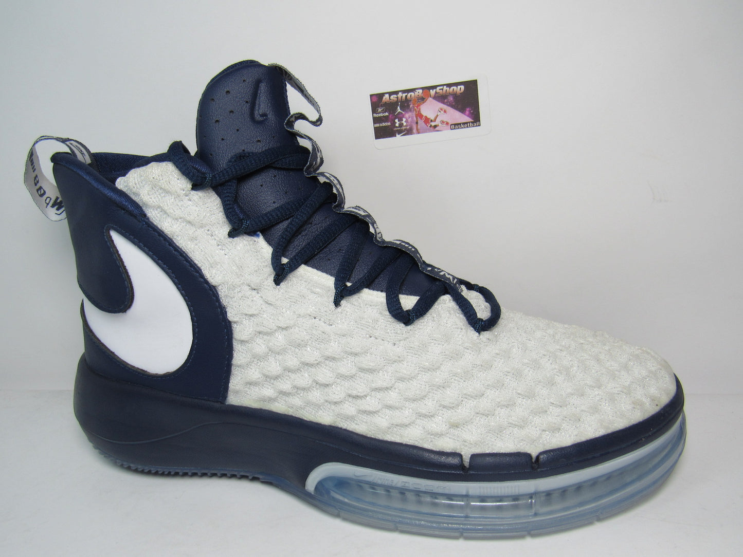 NIKE ALPHADUNK WHITE NAVY EN CAJA