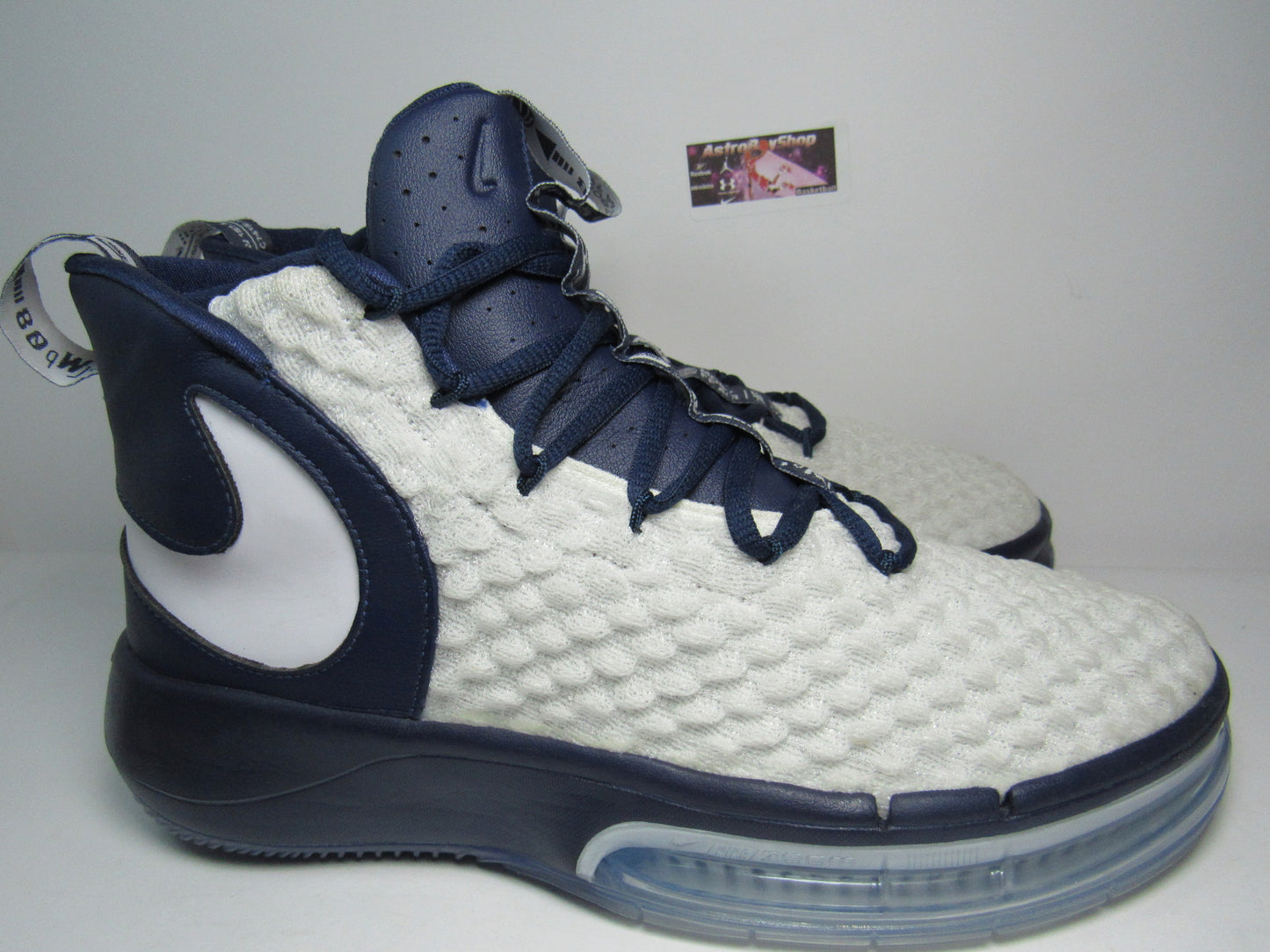 NIKE ALPHADUNK WHITE NAVY EN CAJA