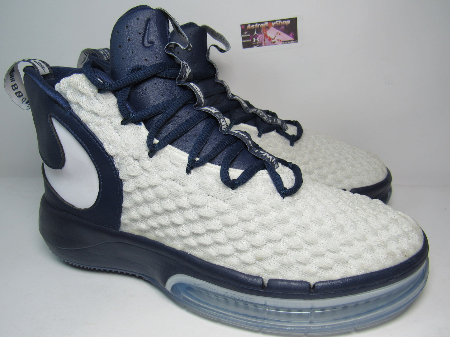 NIKE ALPHADUNK WHITE NAVY EN CAJA