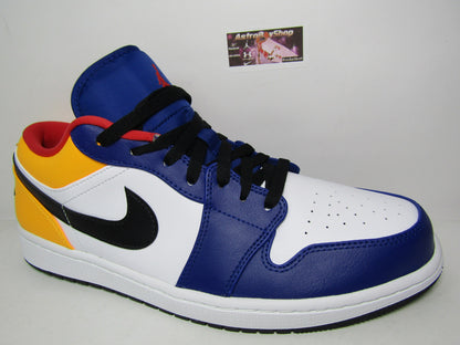 JORDAN 1 LOW ROYAL YELLOW EN CAJA