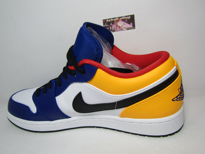 JORDAN 1 LOW ROYAL YELLOW EN CAJA