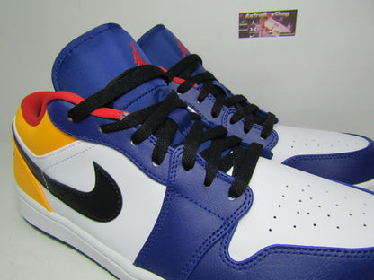 JORDAN 1 LOW ROYAL YELLOW EN CAJA