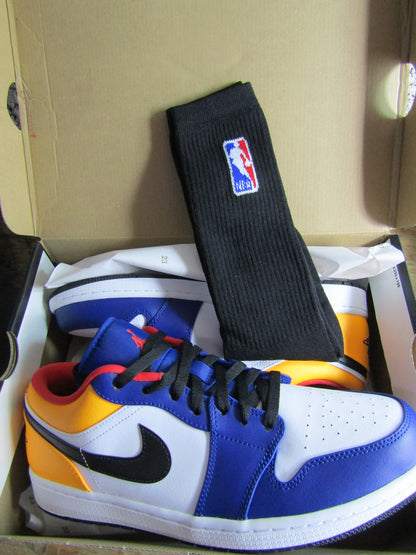 JORDAN 1 LOW ROYAL YELLOW EN CAJA