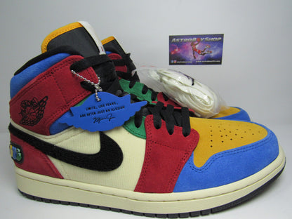 JORDAN 1 MID FEARLESS BLUE THE GREAT EDICION LIMITADA