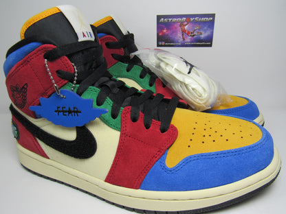 JORDAN 1 MID FEARLESS BLUE THE GREAT EDICION LIMITADA