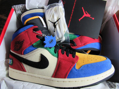 JORDAN 1 MID FEARLESS BLUE THE GREAT EDICION LIMITADA