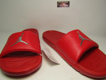 SANDALIAS JORDAN BREAK RED SILVER EN CAJA