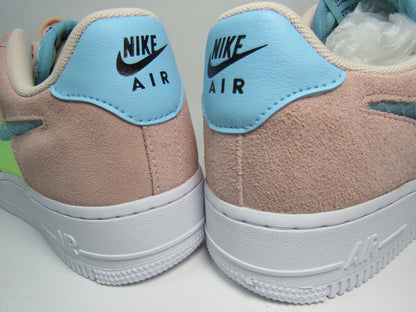 NIKE AIR FORCE ONE LOW CORAL SUEDE WOMENS EN CAJA