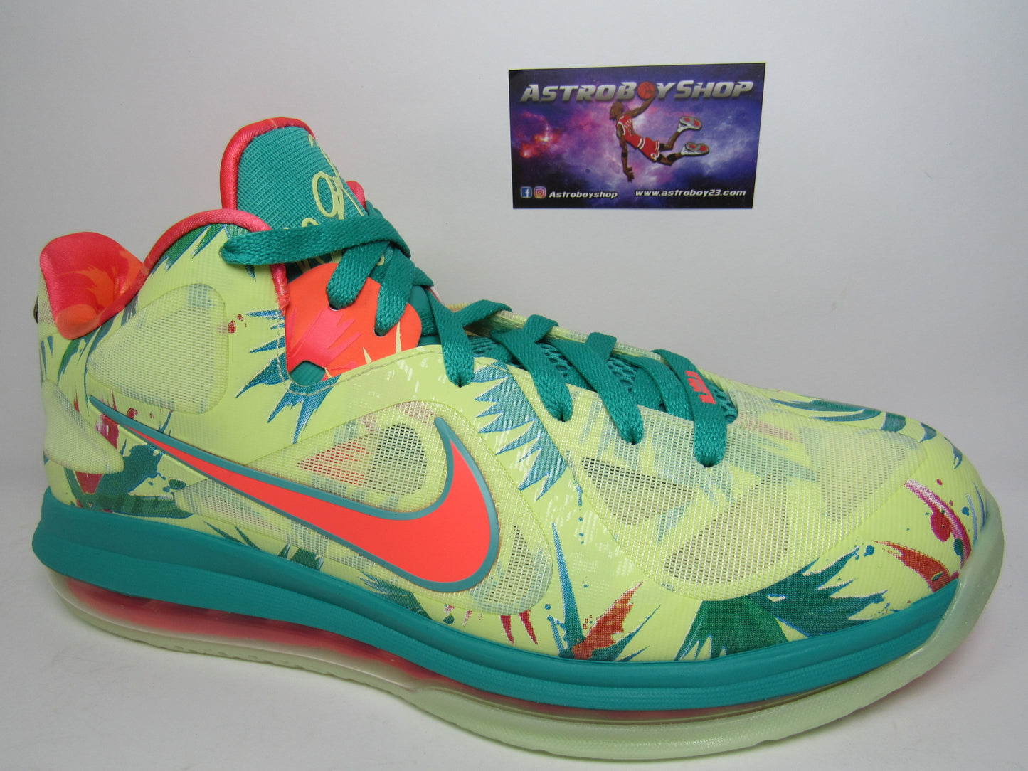 LEBRON 9 LOW "LEBRONALD PALMER" EN CAJA