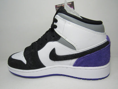 JORDAN 1 MID COURT PURPLE GS KIDS