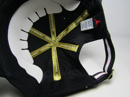 GORRA JORDAN CURVA LEGACY91 X PSG PARIS BLACK GOLD UNITALLA