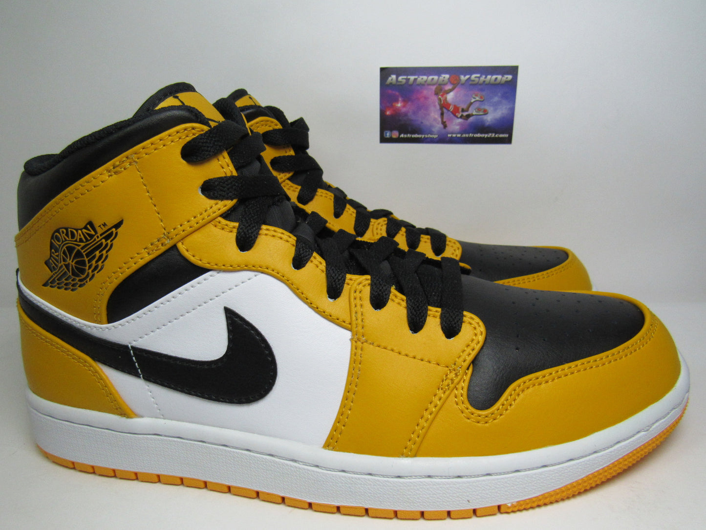 JORDAN  1 MID TAXI EDITION EN CAJA