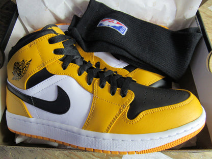 JORDAN  1 MID TAXI EDITION EN CAJA