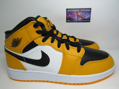 JORDAN 1 MID TAXI KIDS EN CAJA
