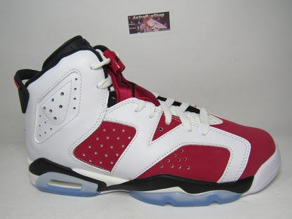 JORDAN 6 CARMINE PS KIDS EN CAJA (22 CM)