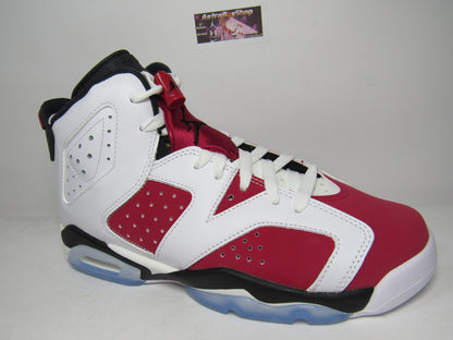 JORDAN 6 CARMINE PS KIDS EN CAJA (22 CM)