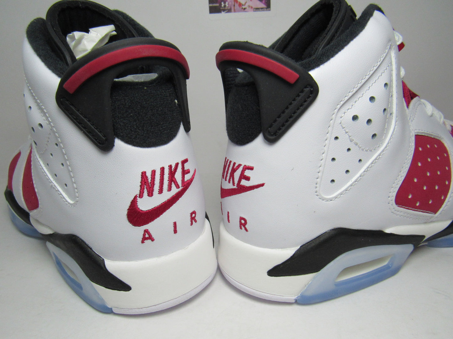 JORDAN 6 CARMINE PS KIDS EN CAJA (21 Y 22 CM)