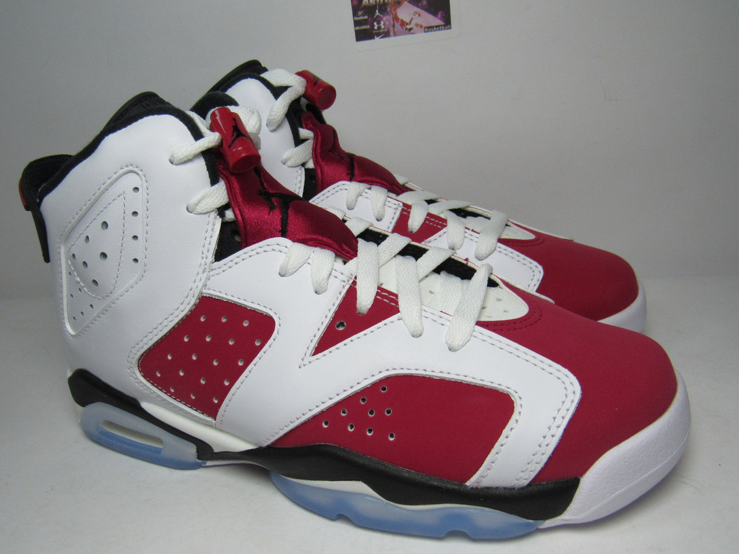 JORDAN 6 CARMINE PS KIDS EN CAJA (21 Y 22 CM)