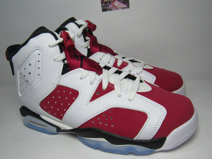 JORDAN 6 CARMINE PS KIDS EN CAJA (22 CM)