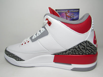 JORDAN 3 FIRE RED 2022 EDITION EN CAJA