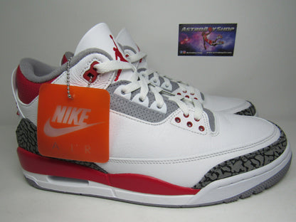 JORDAN 3 FIRE RED 2022 EDITION EN CAJA