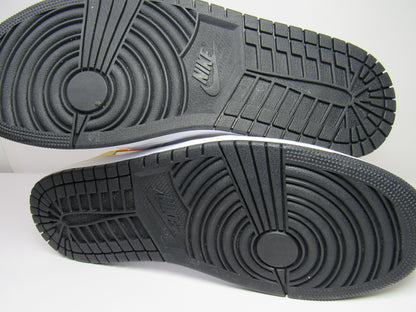 JORDAN 1 MID WHITE GOLD EDITION EN CAJA