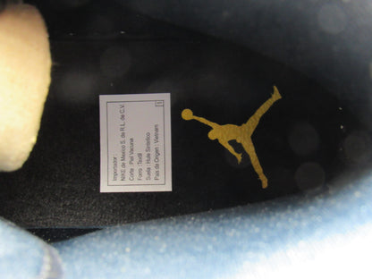 JORDAN 1 MID WHITE GOLD EDITION EN CAJA