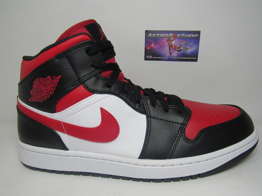 JORDAN 1 MID BRED TOE EN CAJA