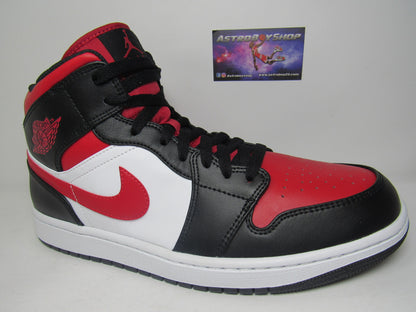 JORDAN 1 MID BRED TOE EN CAJA