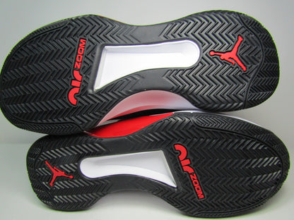 JORDAN JUMPMAN WHITE GYM RED EN CAJA