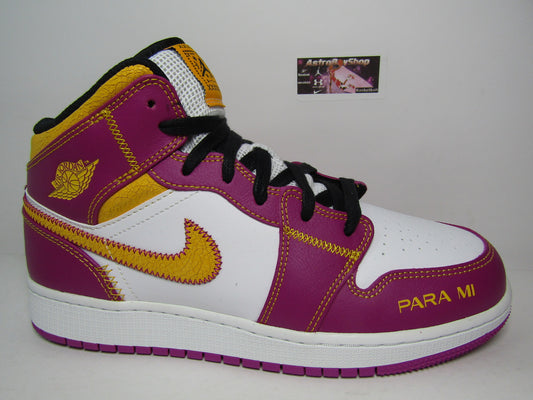 JORDAN 1 MID DIA DE MUERTOS KIDS EN CAJA