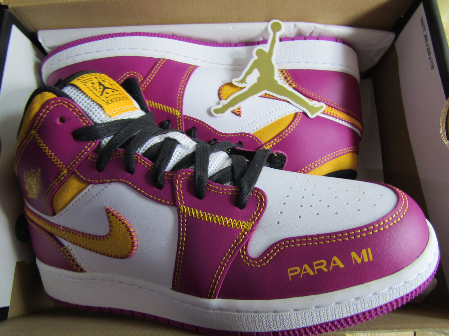 JORDAN 1 MID DIA DE MUERTOS KIDS EN CAJA