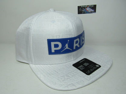 Gorra PLANA Jordan X Psg Pro Cap Paris Saint Germaint WHITE UNITALLA ADULTO