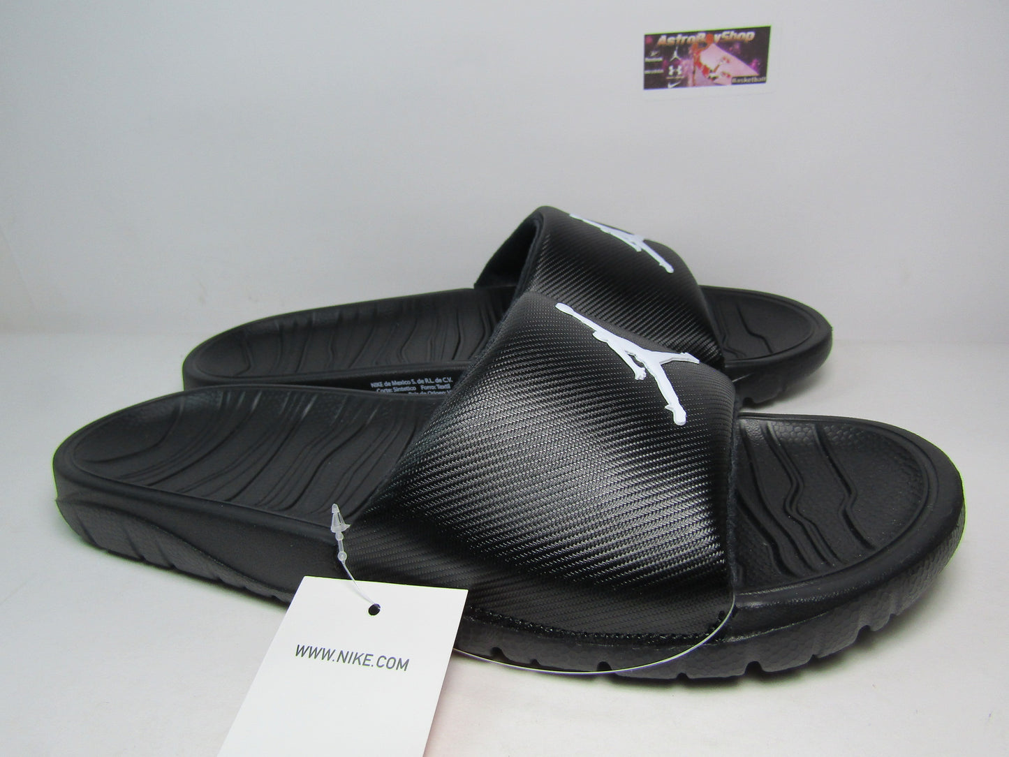 SANDALIAS JORDAN BREAK BLACK EN CAJA