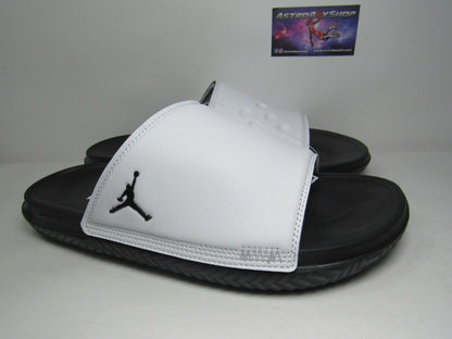 SANDALIAS JORDAN PLAY SLIDE WHITE BLACK