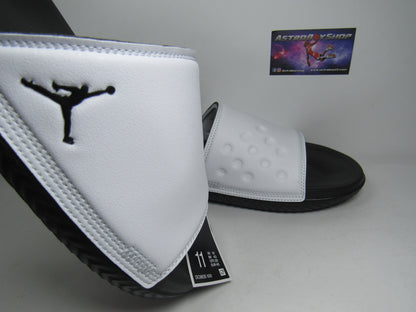 SANDALIAS JORDAN PLAY SLIDE WHITE BLACK