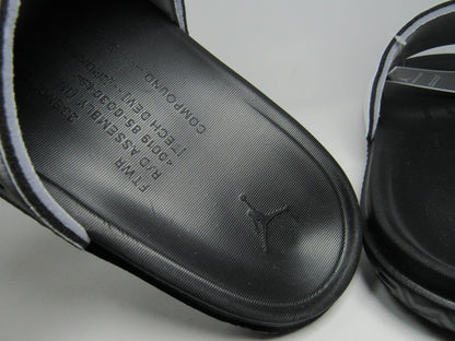 SANDALIAS JORDAN PLAY SLIDE WHITE BLACK