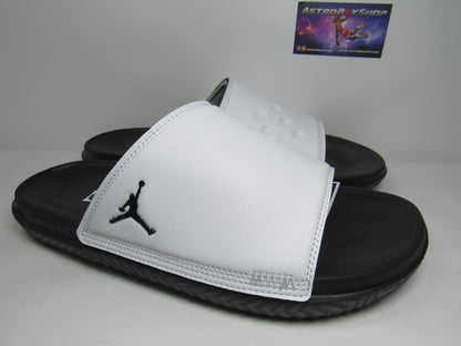 SANDALIAS JORDAN PLAY SLIDE WHITE BLACK