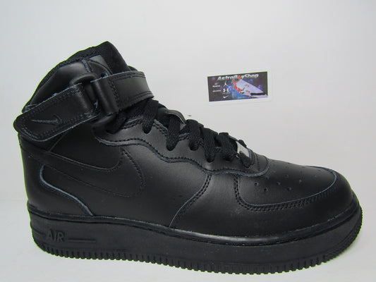 NIEK AIR FORCE 1 MID BLACK EN CAJA