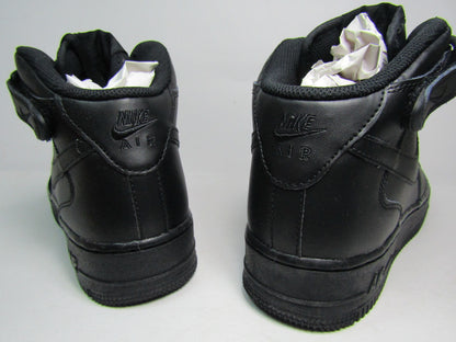 NIKE AIR FORCE 1 MID BLACK EN CAJA