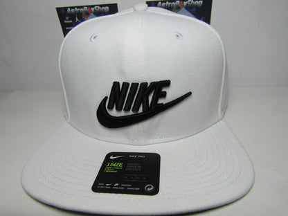 GORRA NIKE PRO FUTURA PLANA WHITE GRN UNITALLA