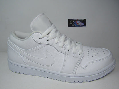 JORDAN 1 LOW TRIPLE WHITE EN CAJA oferta