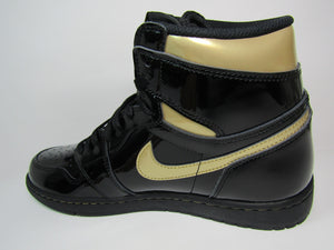 JORDAN 1 HIGH OG "BLACK GOLD" EDITION EN CAJA