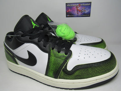 JORDAN 1 LOW "ELECTRIC GREEN " EN CAJA